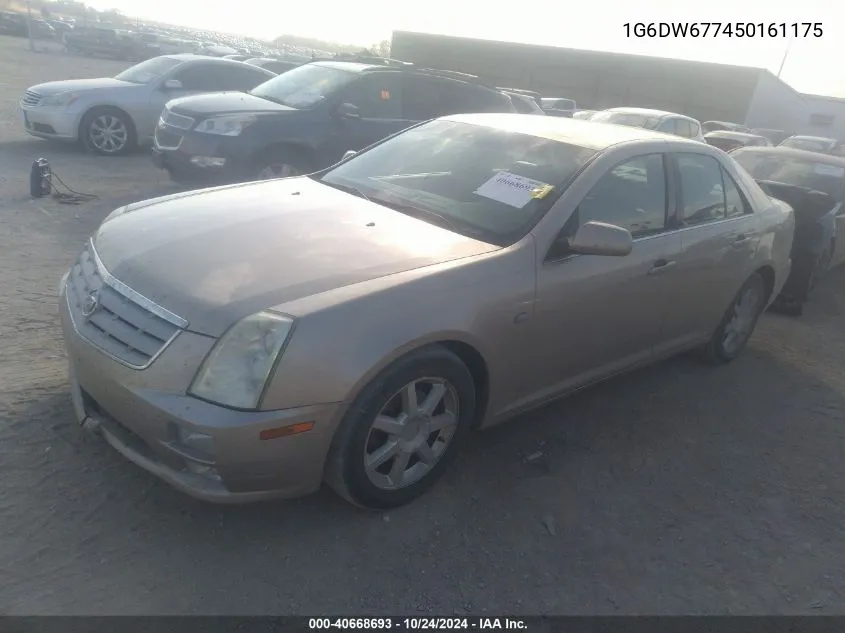 2005 Cadillac Sts V6 VIN: 1G6DW677450161175 Lot: 40668693