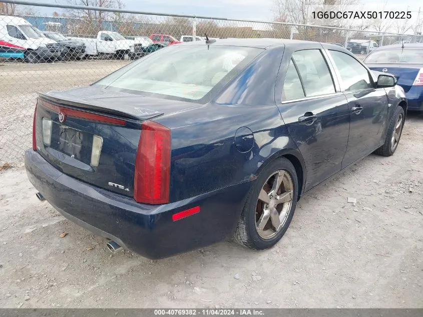 2005 Cadillac Sts V8 VIN: 1G6DC67AX50170225 Lot: 40769382