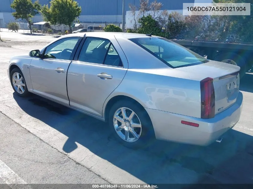 2005 Cadillac Sts V8 VIN: 1G6DC67A550121904 Lot: 40786345