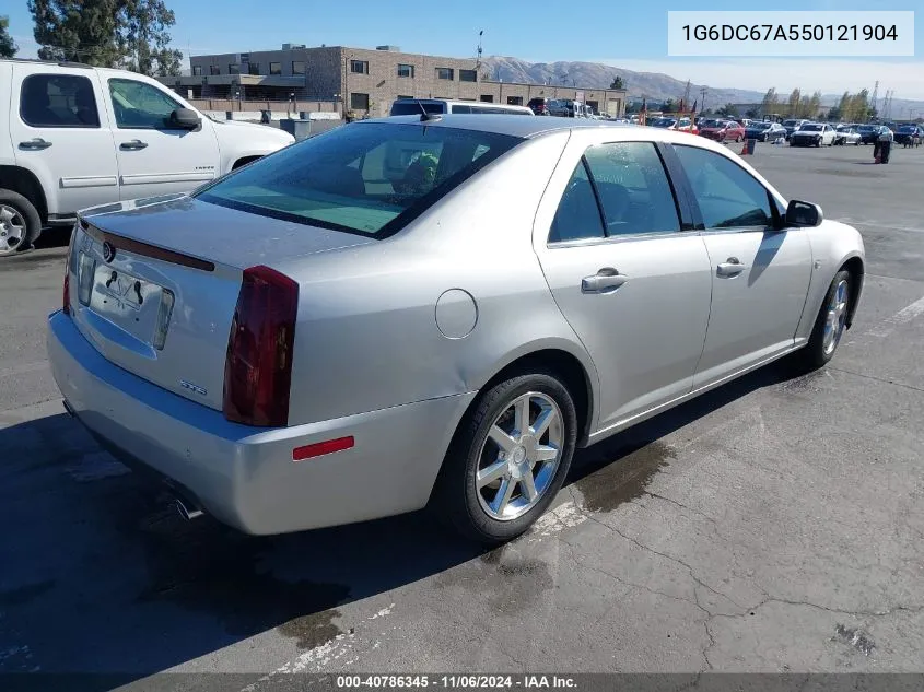 2005 Cadillac Sts V8 VIN: 1G6DC67A550121904 Lot: 40786345