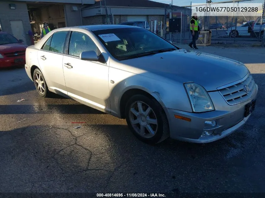 2005 Cadillac Sts V6 VIN: 1G6DW677050129288 Lot: 40814695