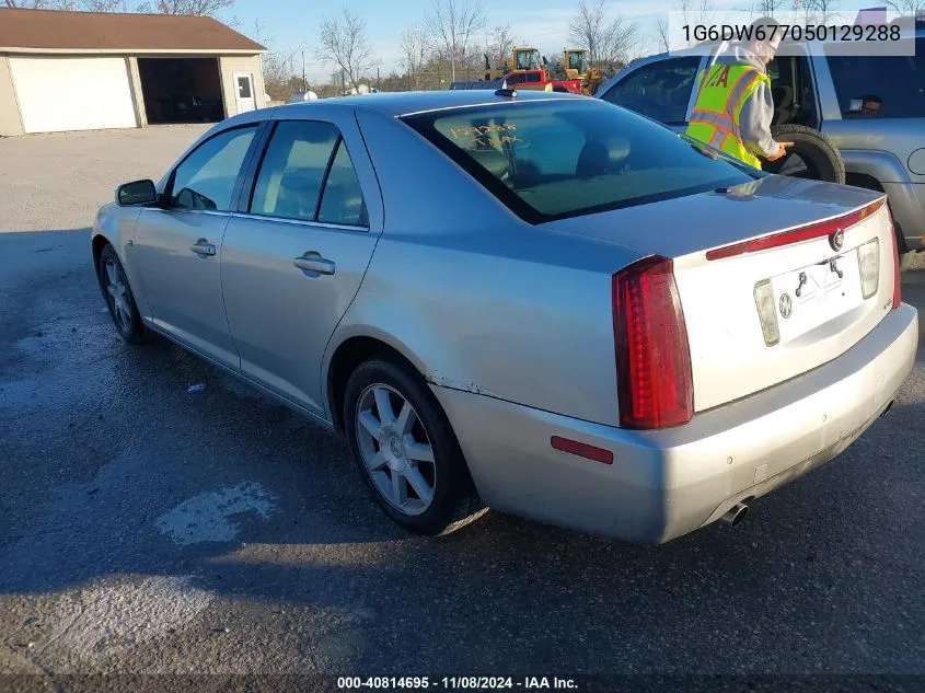 2005 Cadillac Sts V6 VIN: 1G6DW677050129288 Lot: 40814695