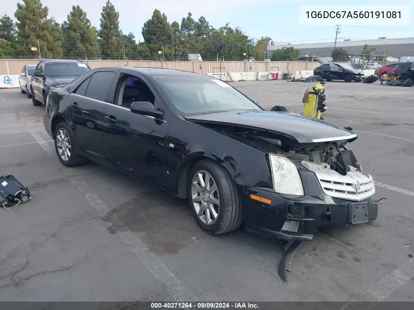 2006 Cadillac Sts V8 VIN: 1G6DC67A560191081 Lot: 40271264