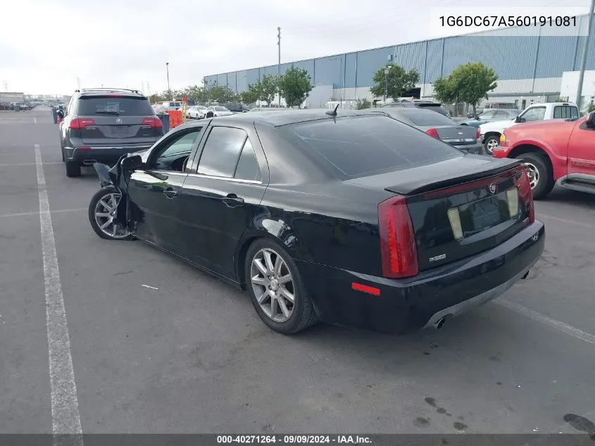 1G6DC67A560191081 2006 Cadillac Sts V8