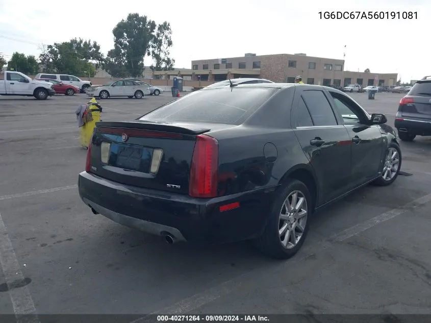 1G6DC67A560191081 2006 Cadillac Sts V8