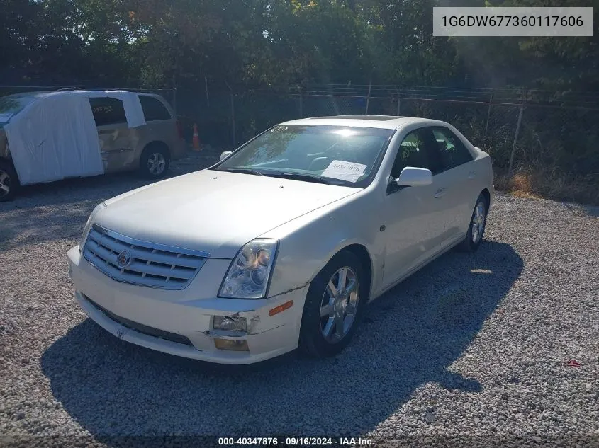 2006 Cadillac Sts V6 VIN: 1G6DW677360117606 Lot: 40347876