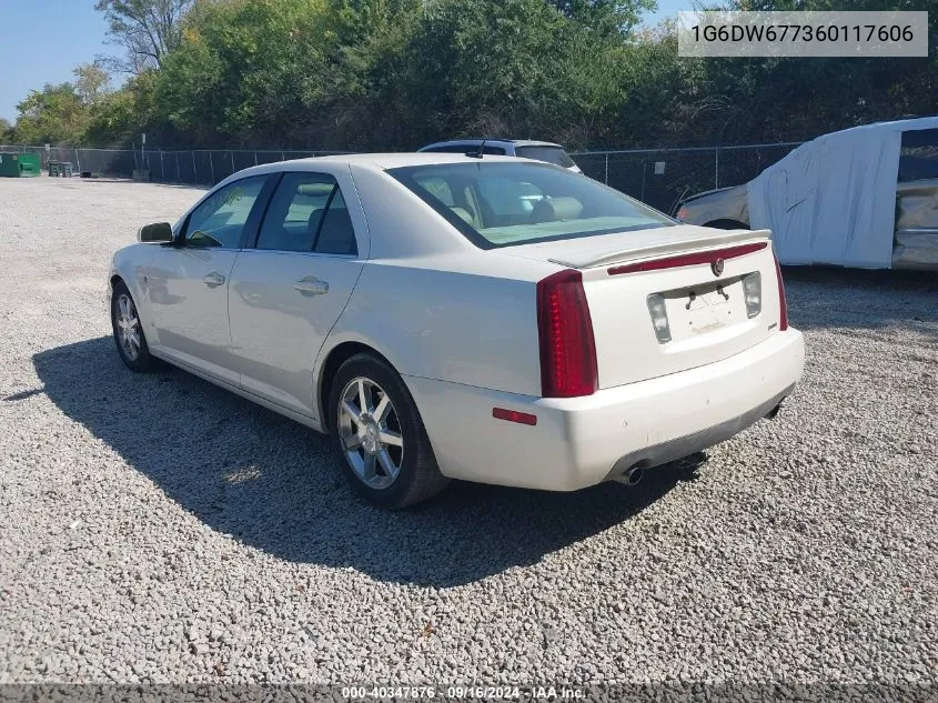 2006 Cadillac Sts V6 VIN: 1G6DW677360117606 Lot: 40347876