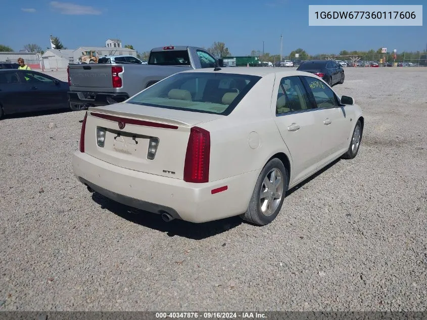 2006 Cadillac Sts V6 VIN: 1G6DW677360117606 Lot: 40347876