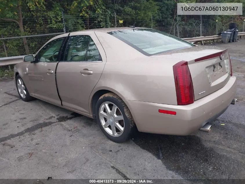 2006 Cadillac Sts VIN: 1G6DC67A060130947 Lot: 40413373