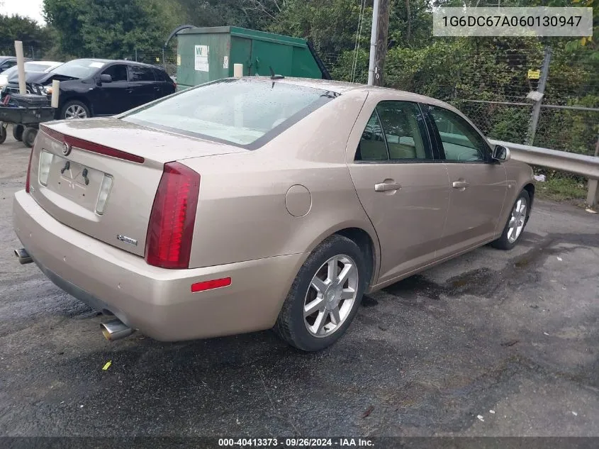 2006 Cadillac Sts VIN: 1G6DC67A060130947 Lot: 40413373