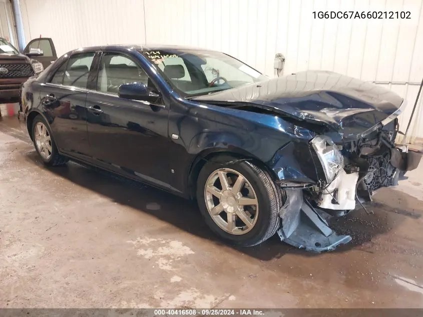 2006 Cadillac Sts V8 VIN: 1G6DC67A660212102 Lot: 40416508