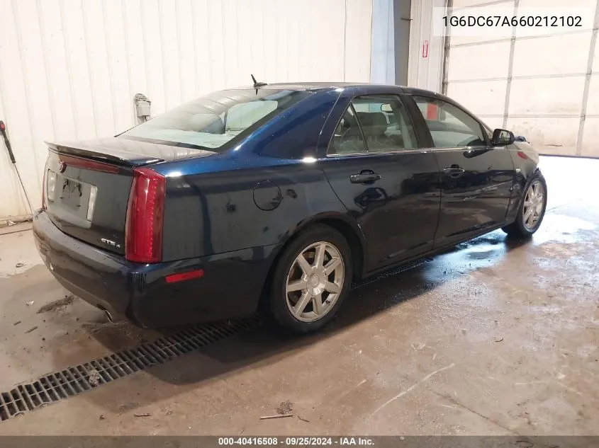 1G6DC67A660212102 2006 Cadillac Sts V8