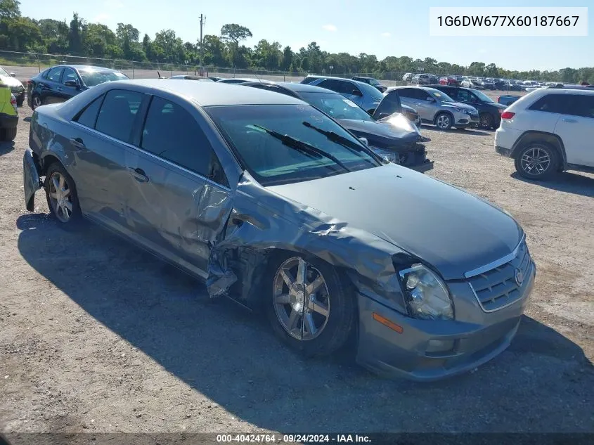 1G6DW677X60187667 2006 Cadillac Sts