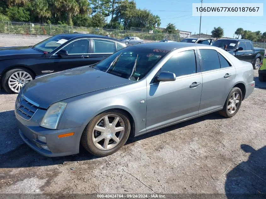 2006 Cadillac Sts VIN: 1G6DW677X60187667 Lot: 40424764