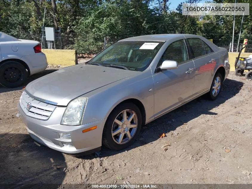 1G6DC67A560220563 2006 Cadillac Sts V8