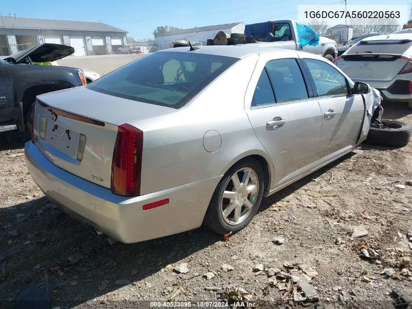 1G6DC67A560220563 2006 Cadillac Sts V8