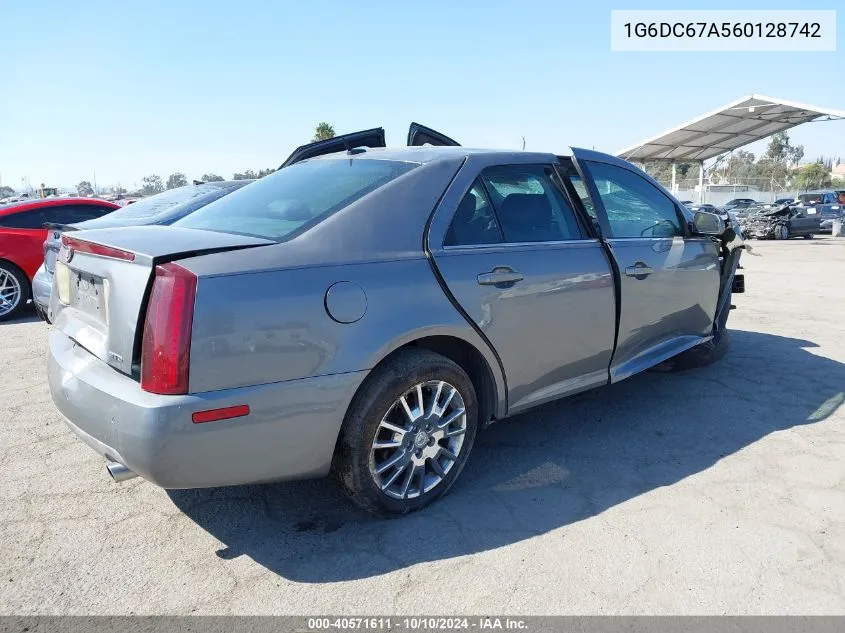 2006 Cadillac Sts V8 VIN: 1G6DC67A560128742 Lot: 40571611