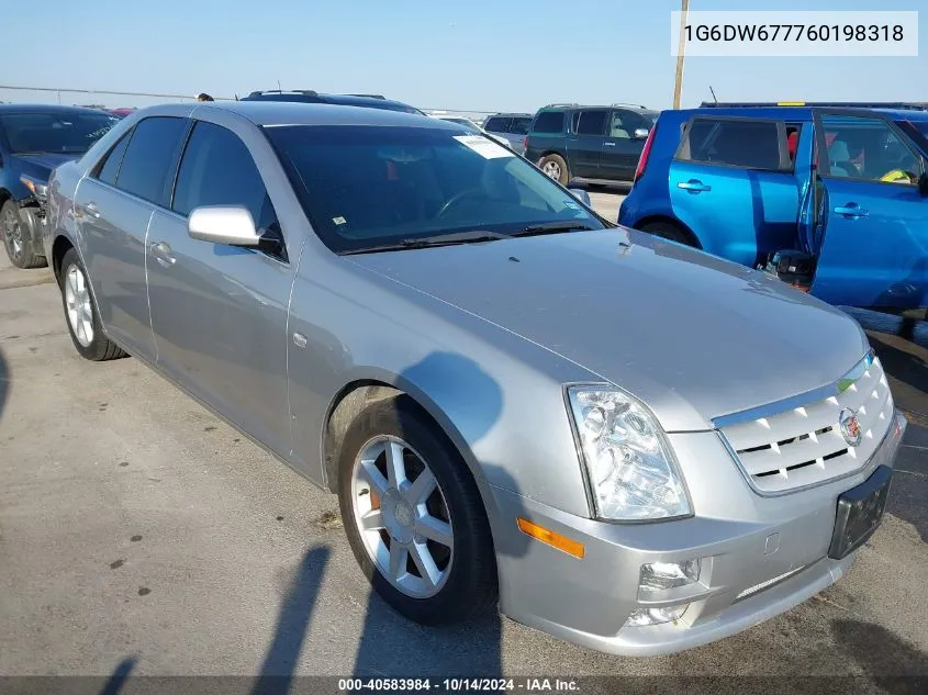 2006 Cadillac Sts VIN: 1G6DW677760198318 Lot: 40583984