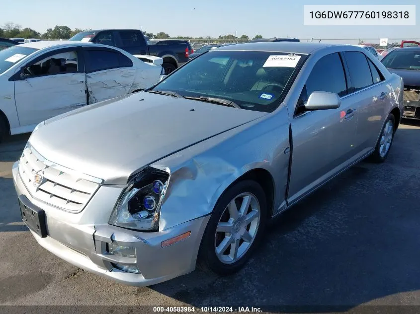 2006 Cadillac Sts VIN: 1G6DW677760198318 Lot: 40583984