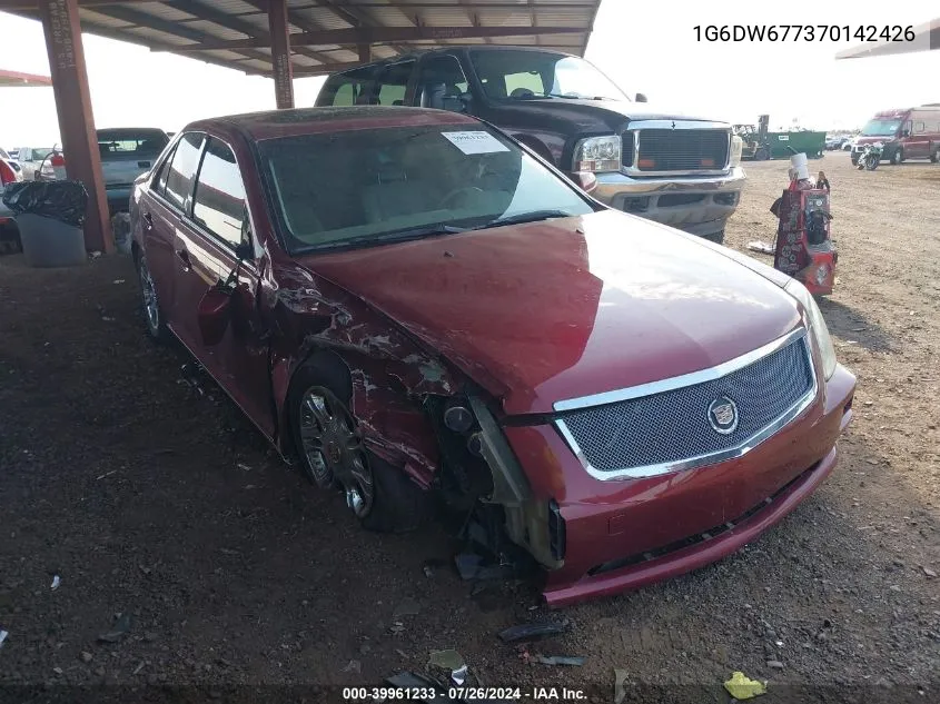 1G6DW677370142426 2007 Cadillac Sts V6