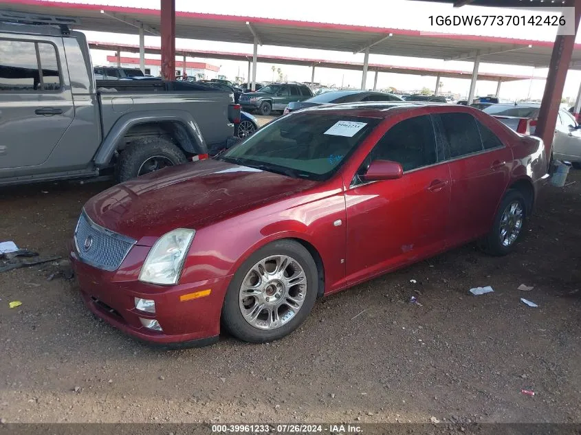 1G6DW677370142426 2007 Cadillac Sts V6