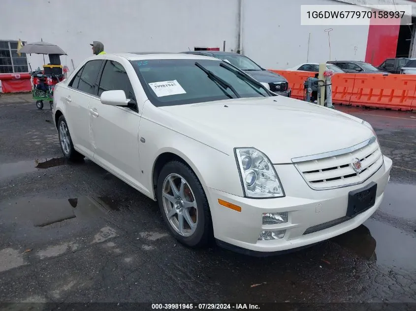 2007 Cadillac Sts V6 VIN: 1G6DW677970158937 Lot: 39981945