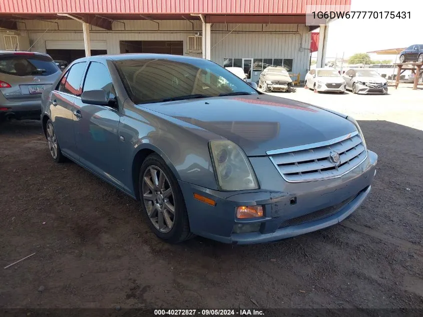 1G6DW677770175431 2007 Cadillac Sts V6