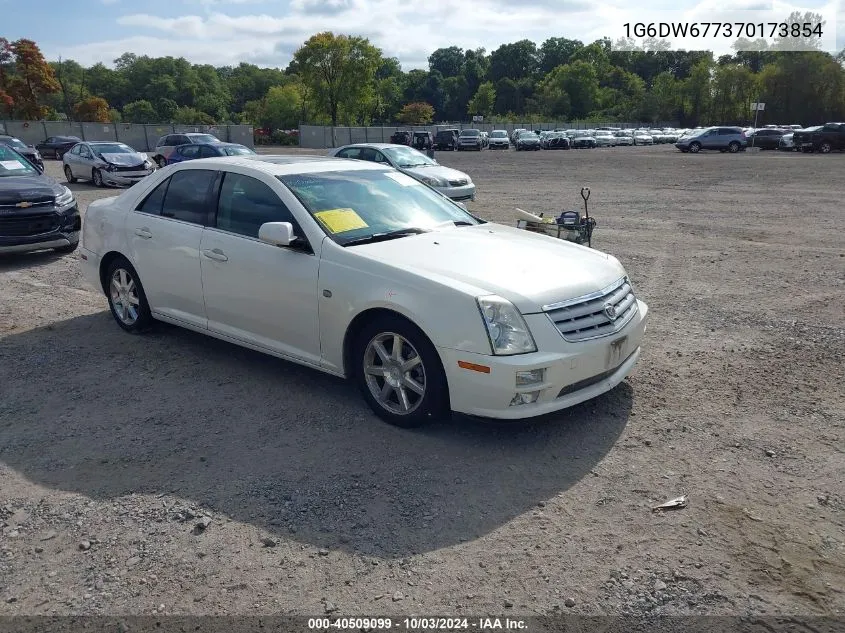 1G6DW677370173854 2007 Cadillac Sts V6