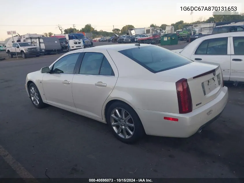 2007 Cadillac Sts V8 VIN: 1G6DC67A870131653 Lot: 40595073