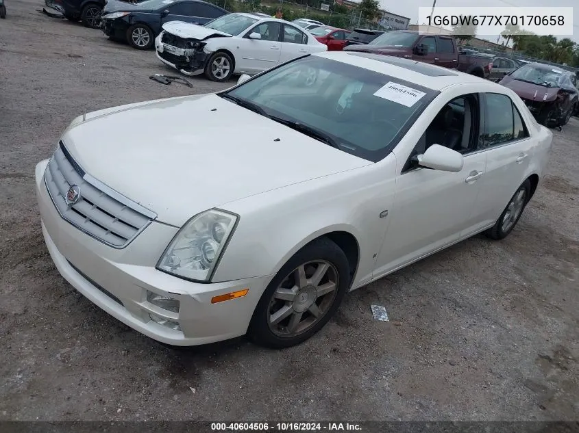 1G6DW677X70170658 2007 Cadillac Sts V6