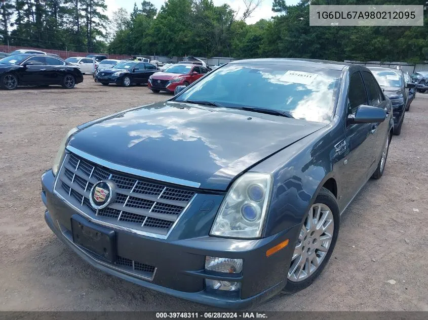 1G6DL67A980212095 2008 Cadillac Sts V8