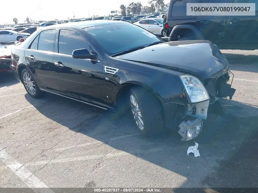 2008 Cadillac Sts V6 VIN: 1G6DK67V080199047 Lot: 40297937