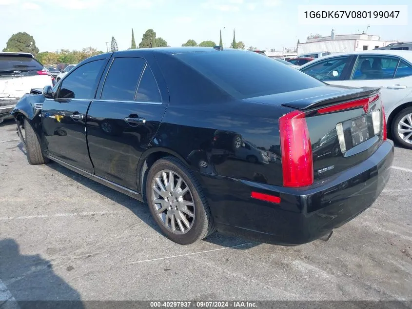 1G6DK67V080199047 2008 Cadillac Sts V6