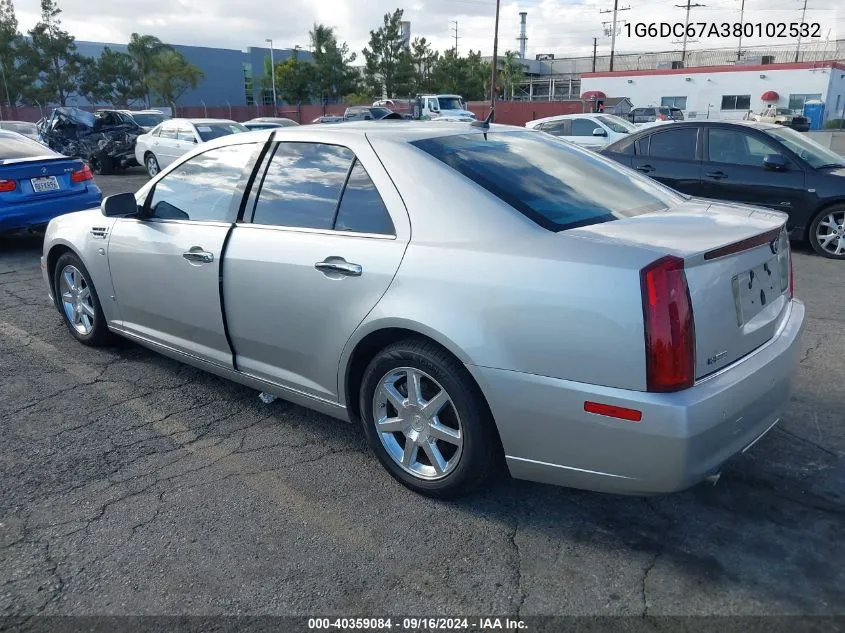 2008 Cadillac Sts V8 VIN: 1G6DC67A380102532 Lot: 40359084