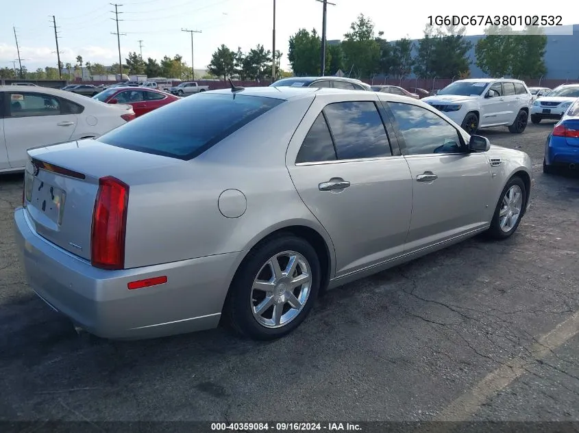 1G6DC67A380102532 2008 Cadillac Sts V8