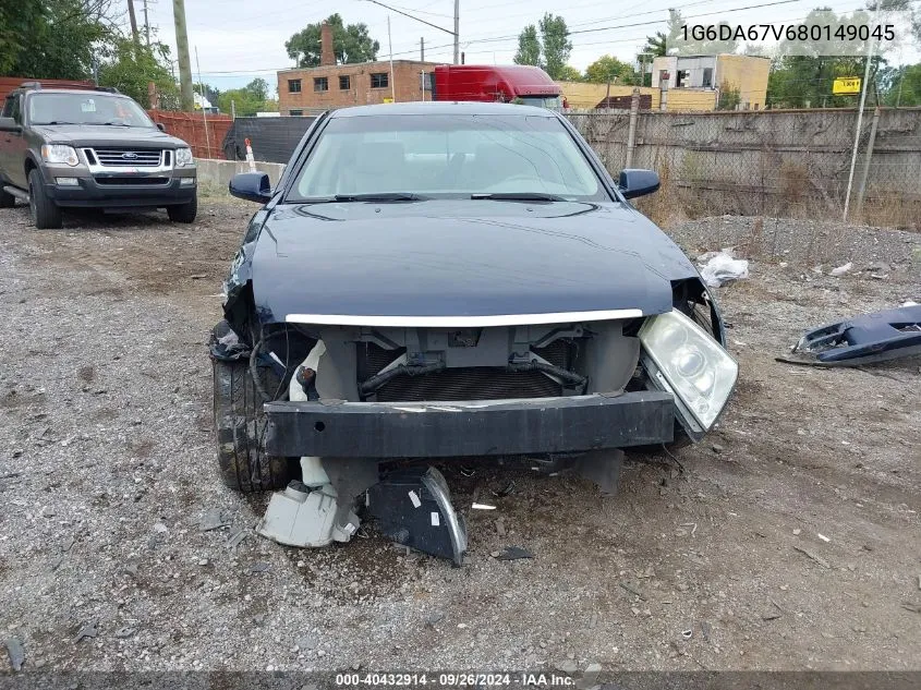 1G6DA67V680149045 2008 Cadillac Sts V6