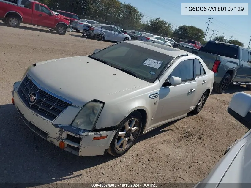 2008 Cadillac Sts V8 VIN: 1G6DC67A180107129 Lot: 40574903