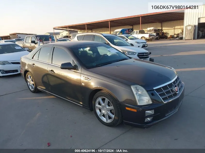 1G6DK67V980164281 2008 Cadillac Sts V6