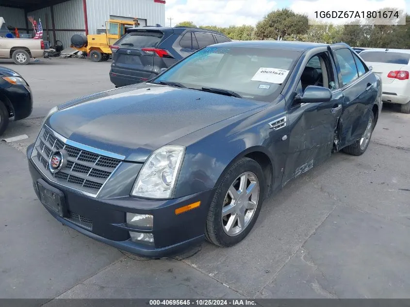 2008 Cadillac Sts V8 VIN: 1G6DZ67A1801674 Lot: 40695645