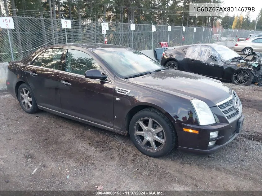 2008 Cadillac Sts V8 VIN: 1G6DZ67AX80146798 Lot: 40808153