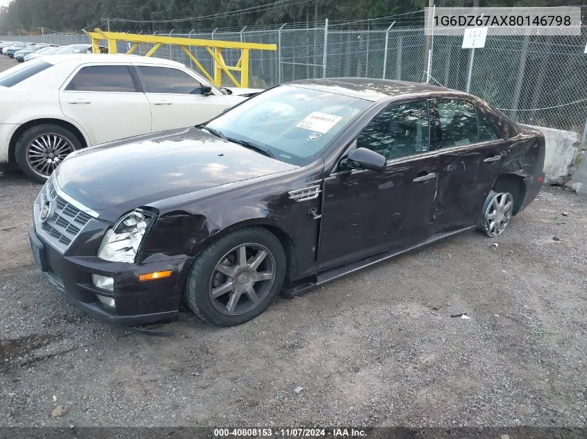 2008 Cadillac Sts V8 VIN: 1G6DZ67AX80146798 Lot: 40808153