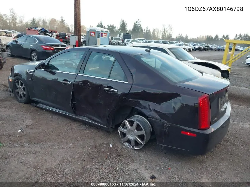 2008 Cadillac Sts V8 VIN: 1G6DZ67AX80146798 Lot: 40808153