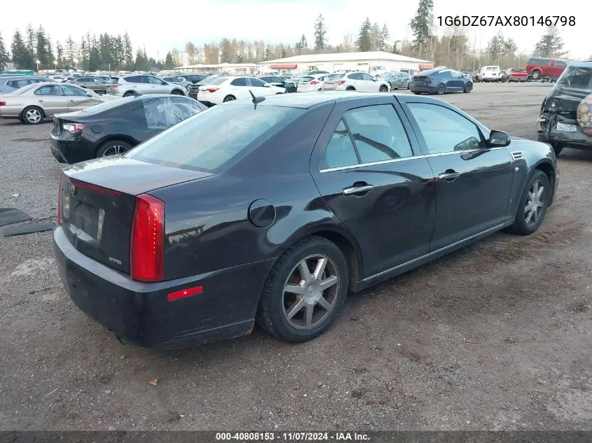 2008 Cadillac Sts V8 VIN: 1G6DZ67AX80146798 Lot: 40808153