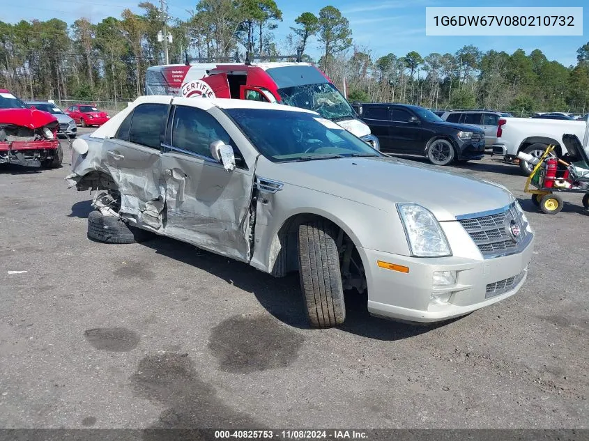 2008 Cadillac Sts V6 VIN: 1G6DW67V080210732 Lot: 40825753