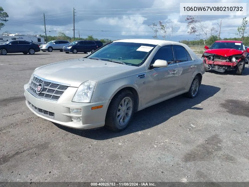 2008 Cadillac Sts V6 VIN: 1G6DW67V080210732 Lot: 40825753