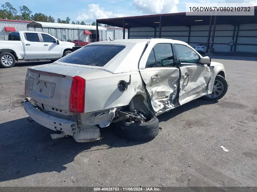 2008 Cadillac Sts V6 VIN: 1G6DW67V080210732 Lot: 40825753