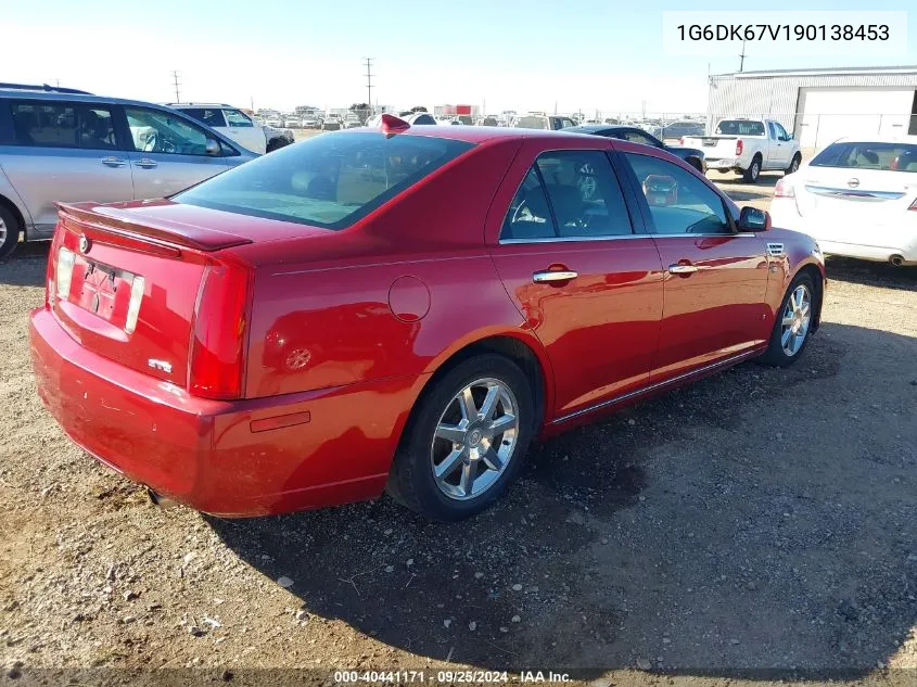 2009 Cadillac Sts V6 VIN: 1G6DK67V190138453 Lot: 40441171