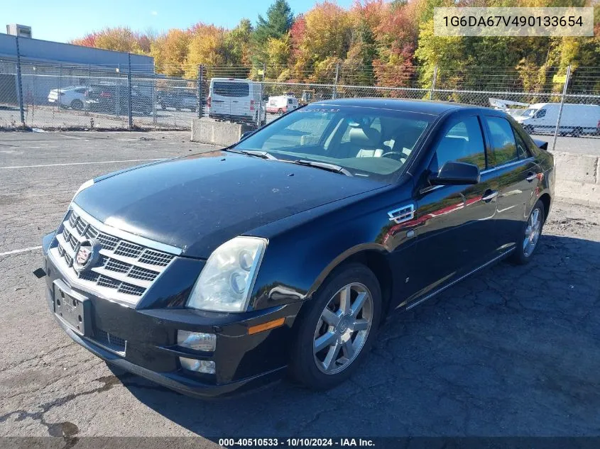 2009 Cadillac Sts V6 VIN: 1G6DA67V490133654 Lot: 40510533