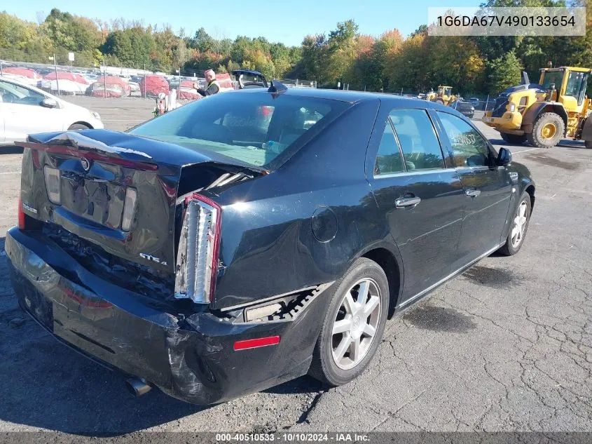 2009 Cadillac Sts V6 VIN: 1G6DA67V490133654 Lot: 40510533