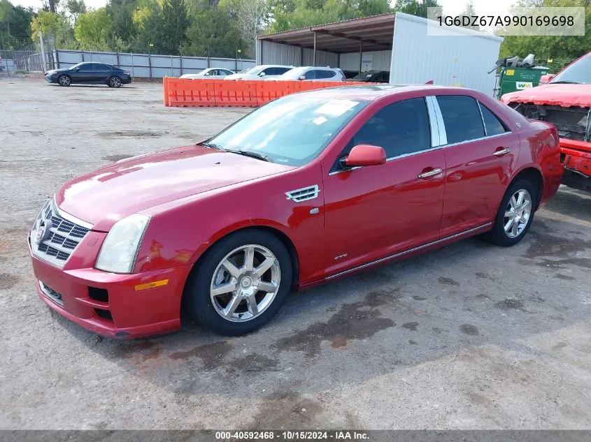 1G6DZ67A990169698 2009 Cadillac Sts V8